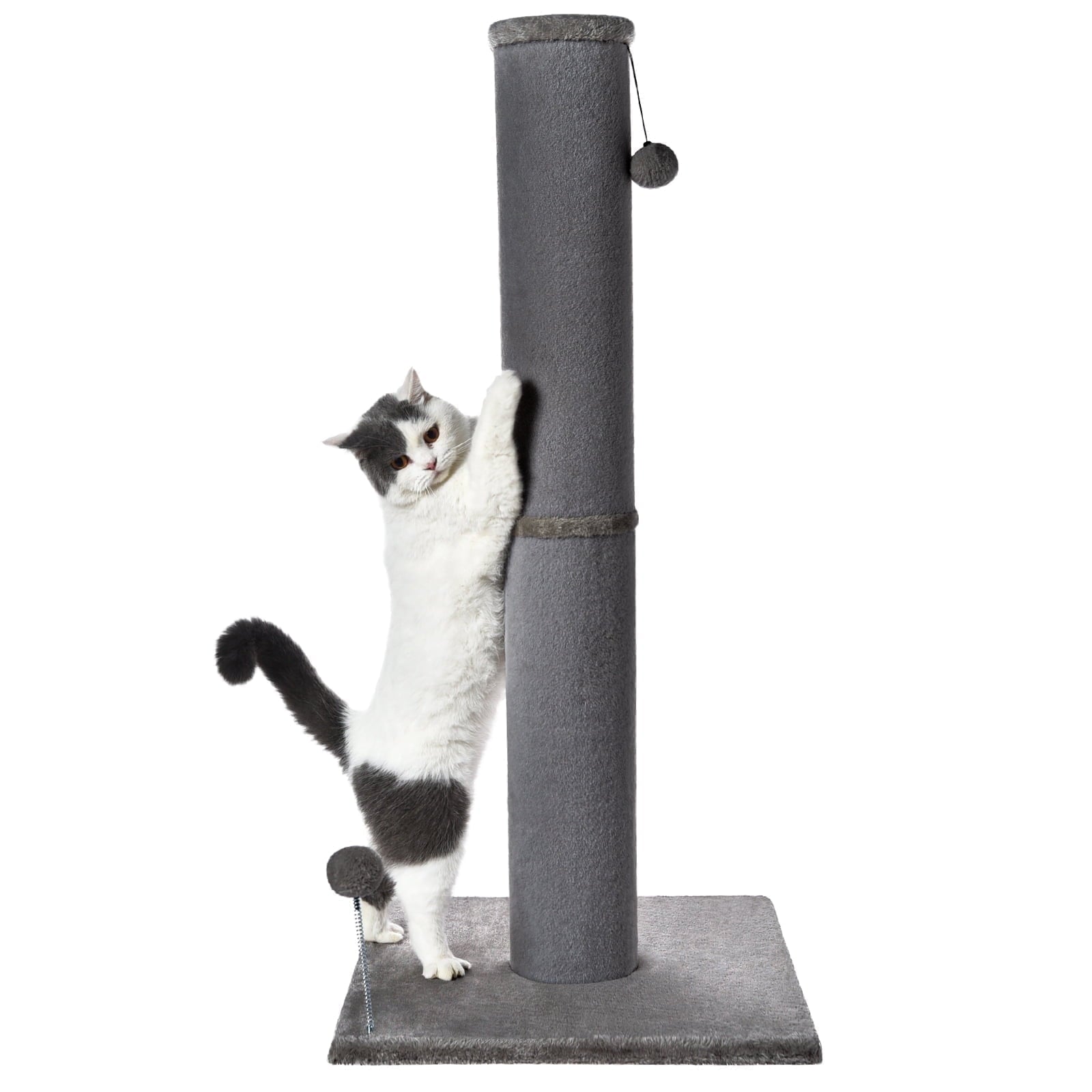 Cat Craft Bobcat 41" Cat Scratching Post with Hanging Toys | PetlyHome